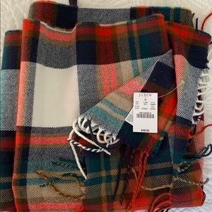 JCrew Factory Blanket Scarf - NWT